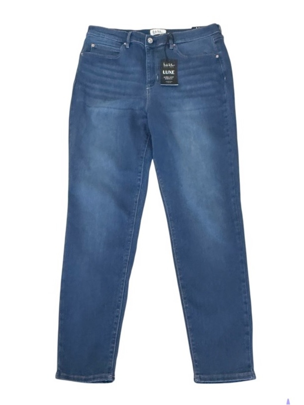 Nicole Miller New York Luxe Soho High Rise Skinny Jeans Ultra Soft Stretch Denim